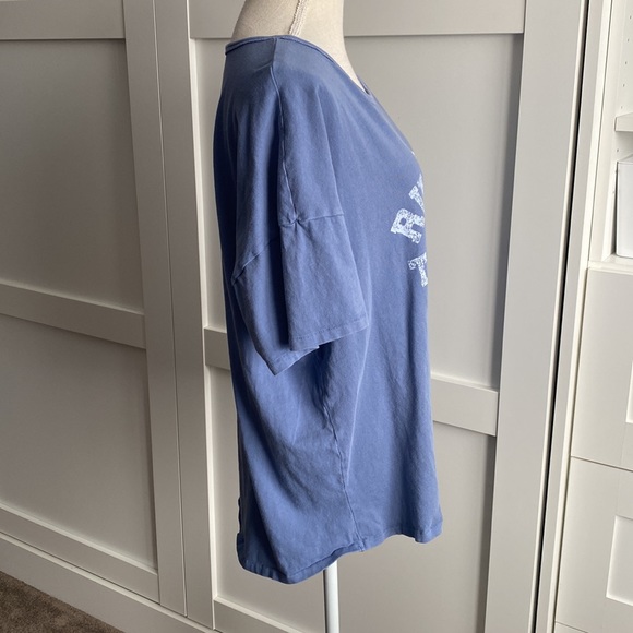 Aerie - Offline Tee in Blue "Run Laps, Take Naps" - Picture 2 of 8